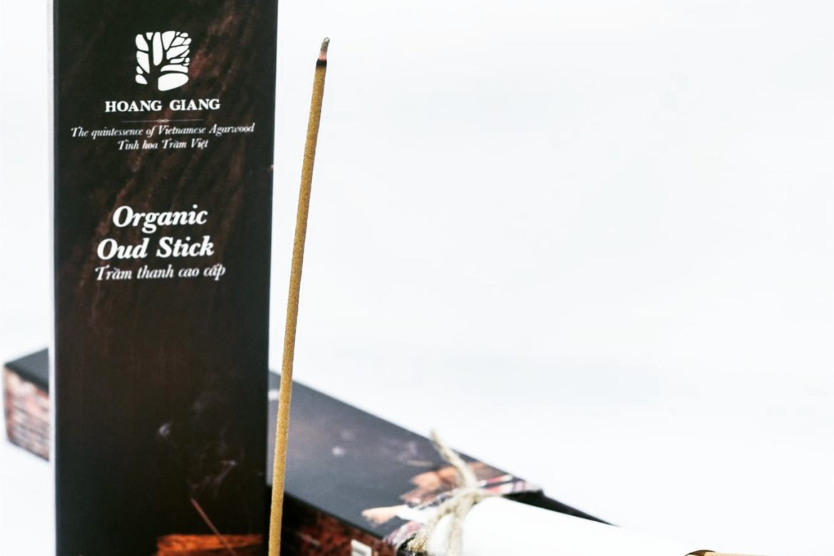 Organic oud stick – beauty of simple modern lifestyle