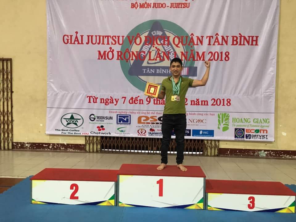 JUJITSU Grand Open Prize of Tan Binh District For The First Time of 2018