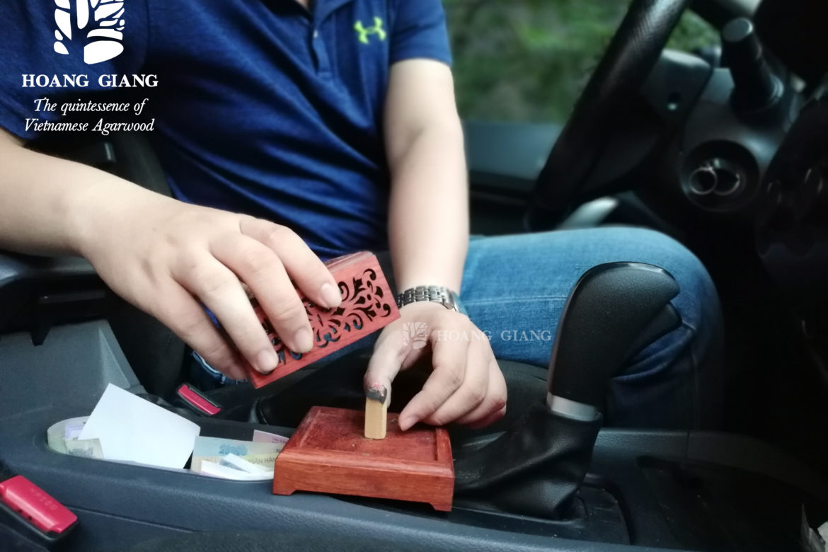 Cars diffusing with 100% pure HAGA Smartoud