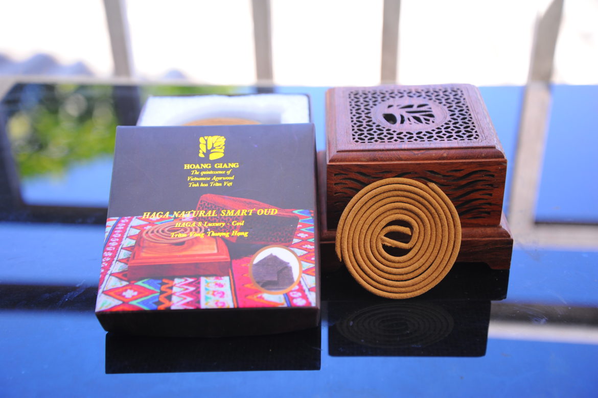 What is unique about HAGA Smartoud Coil compared to other incense products on the market?