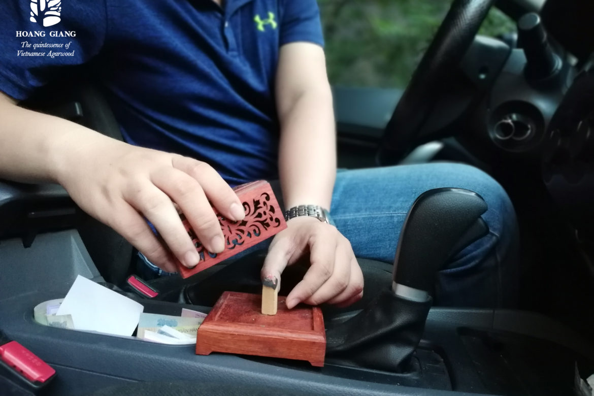 Car’s effective air purification and deodorizing solution from Agarwood (Oud)