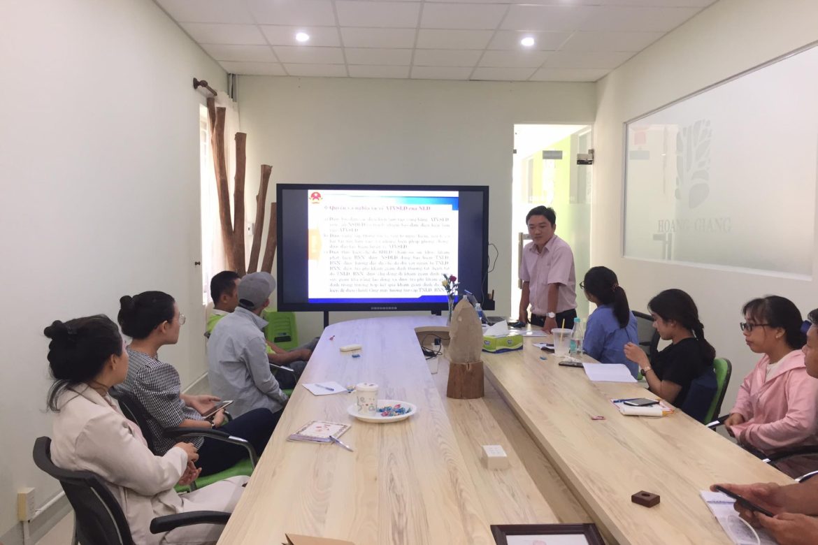 2020 Occupational Safety And Sanitation Training Course for employees of Hoang Giang Agarwood