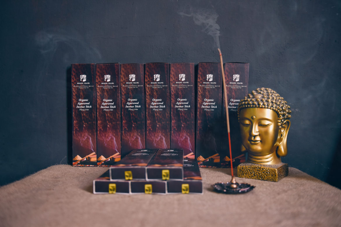 HAGA Natural Agarwood Incense Stick – to bring spiritual peace with flourishing vitality