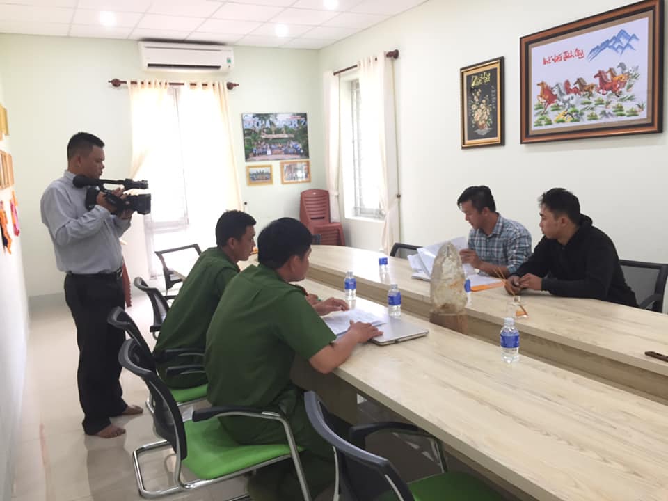 Hoang Giang Agarwood's fire protection inspection of the fire ...