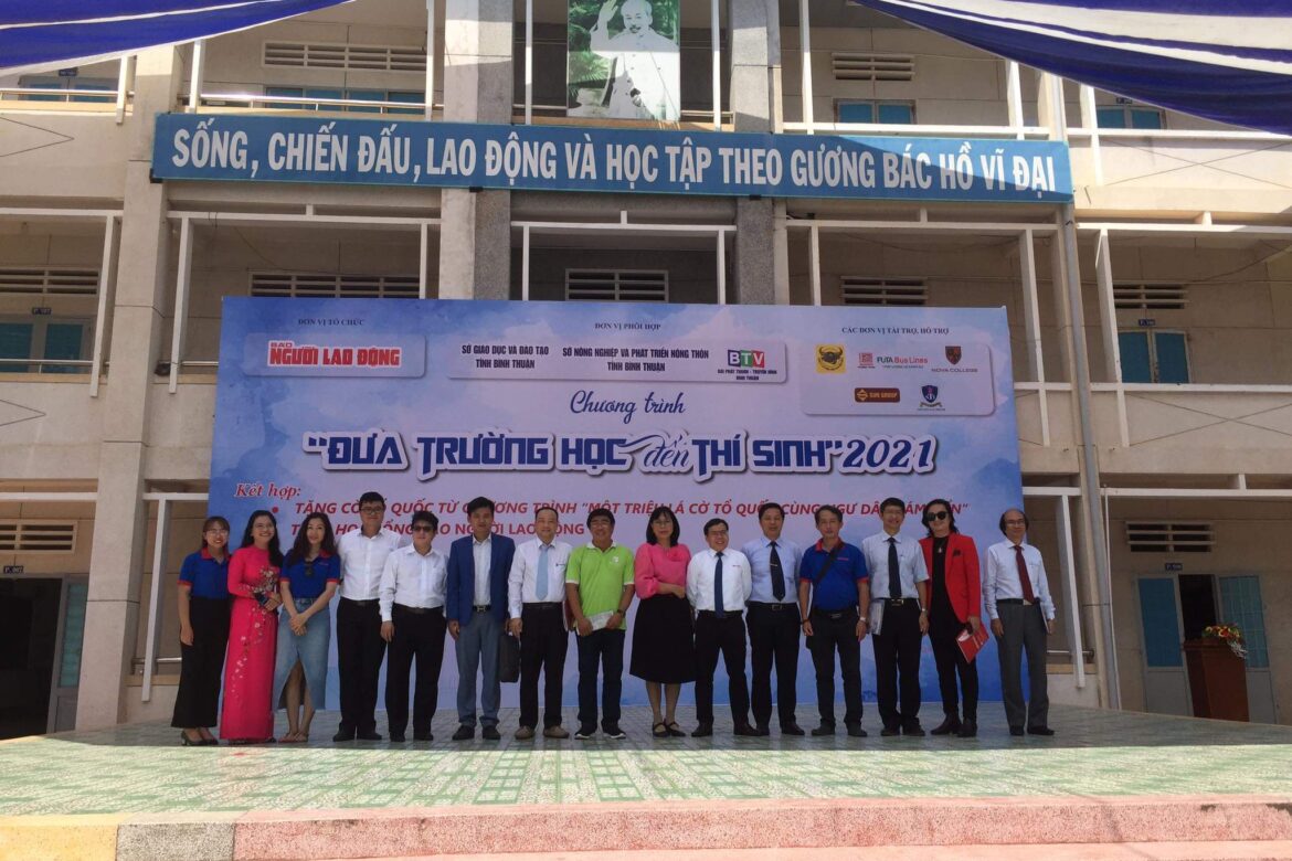 “BRING SCHOOLs TO STUDENTs” 2021 and Hoang Giang Agarwood’s responsibility with our hometown community of Lagi, Binh Thuan