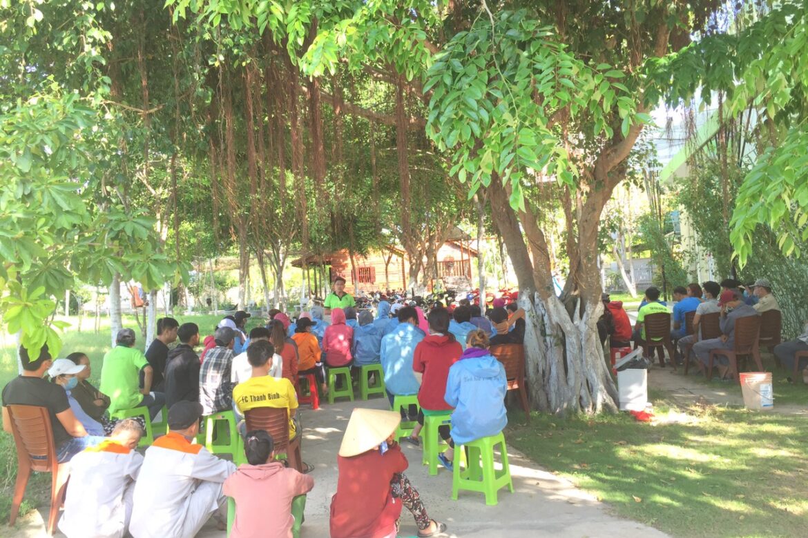 The company’s first meeting of the month on May 3, 2121 at Hoang Giang Agarwood