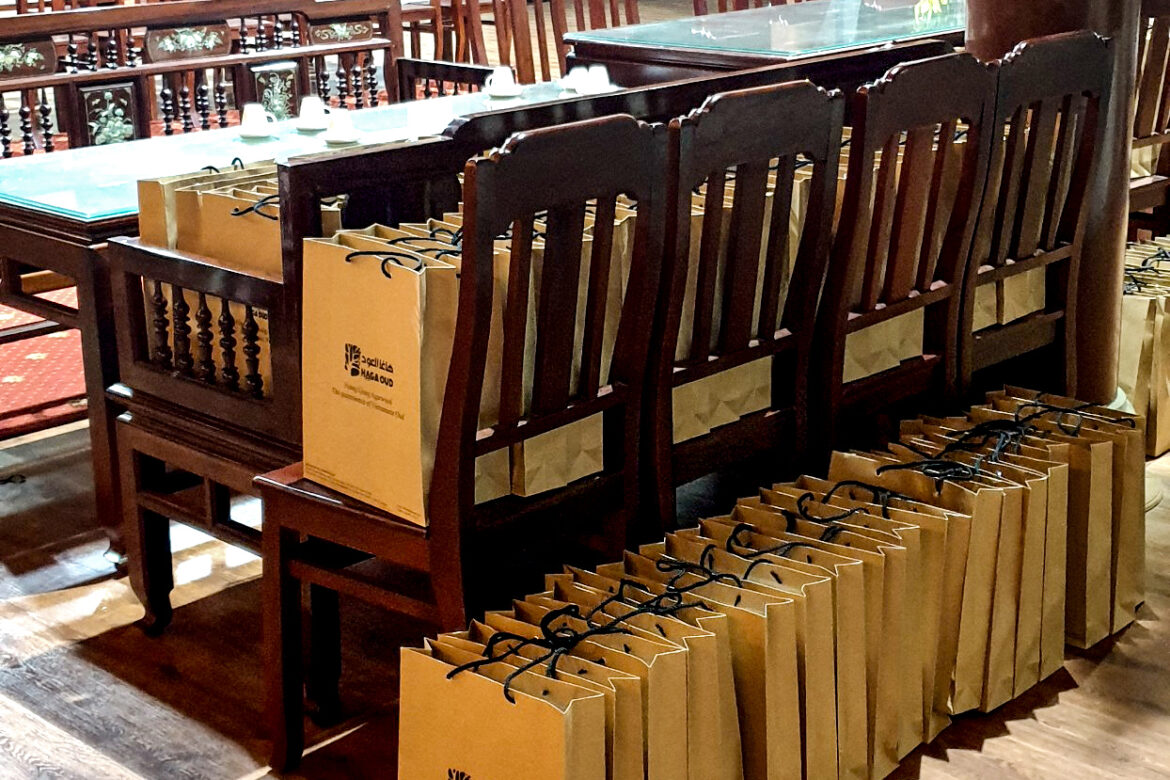 HAGA Oud was selected as an offering gift at the temple of Chanh Giac – Diem Phung, Hue province