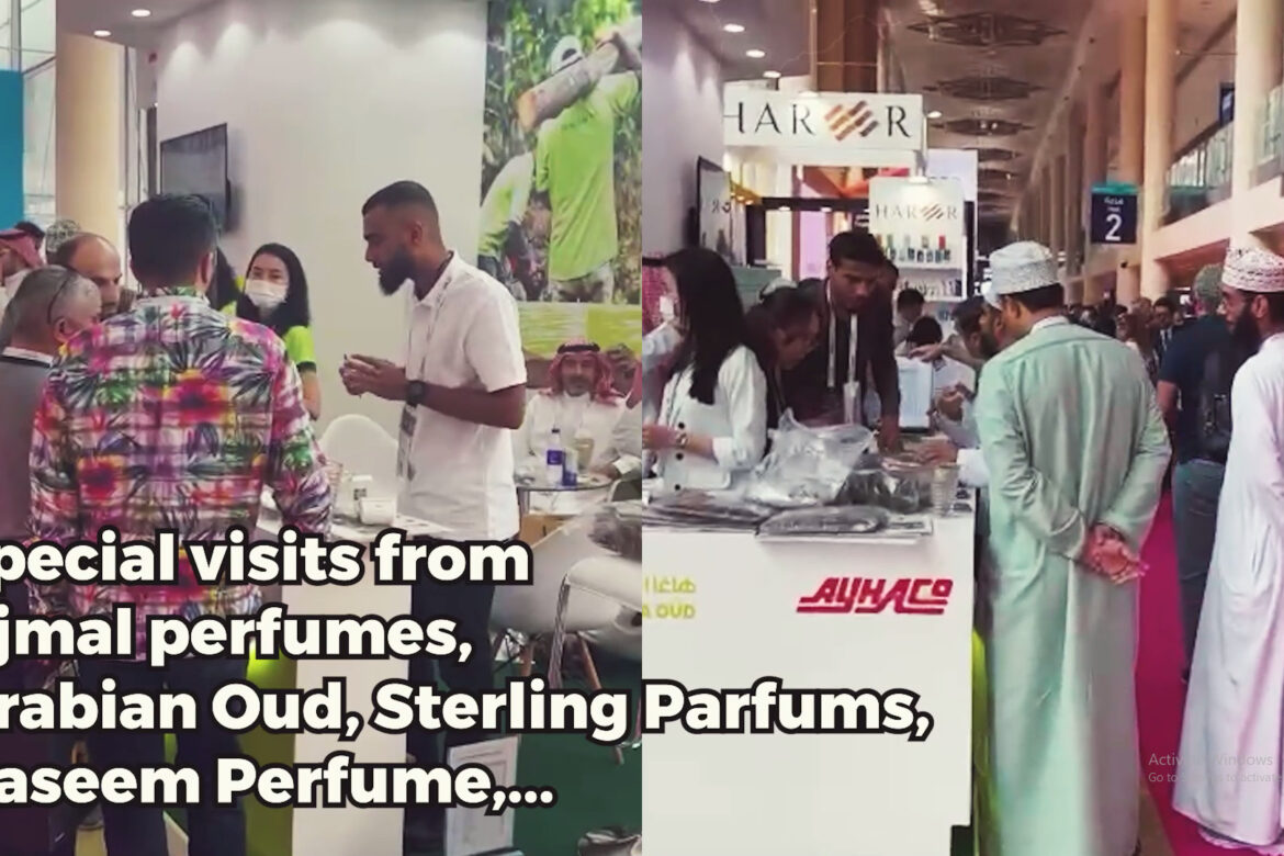 A summary of Beautyworld Middle East 2022 from a featured exhibitor HAGA Oud