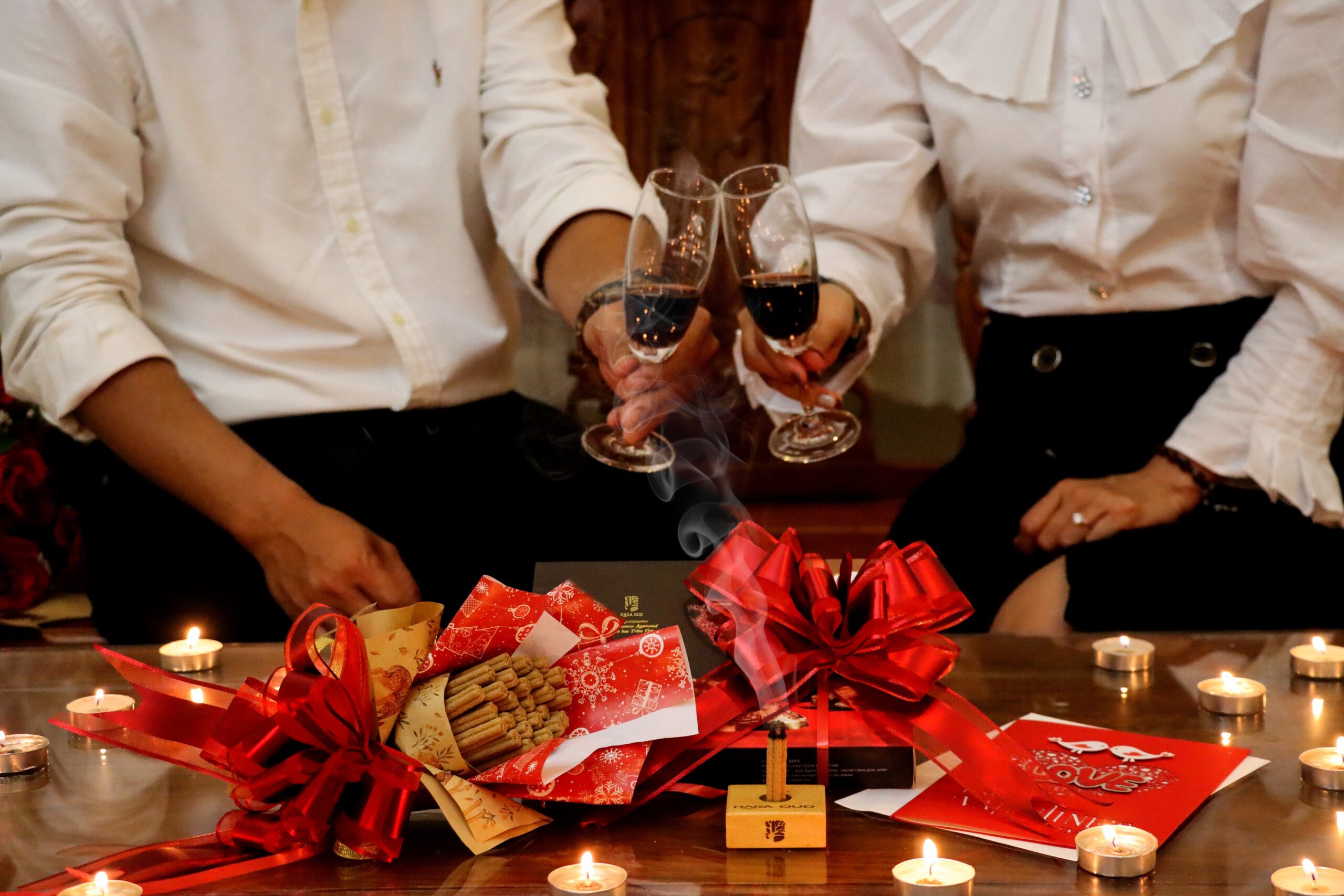 Love scent – Awake Love Vibrations with HAGA Smartoud flower for Valentine the Sweetest Day